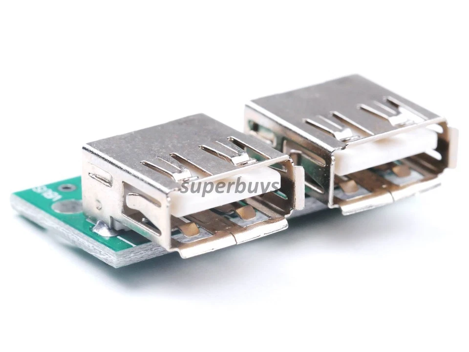 2pcs USB Female Type A to DIP 2.54mm Adapter Converter PCB Board For Arduino - Image 4 of 4