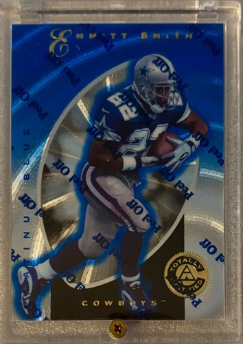 EMMITT SMITH 1997 PINNACLE TOTALLY CERTIFIED PLATINUM BLUE #/2499 DALLAS COWBOYS