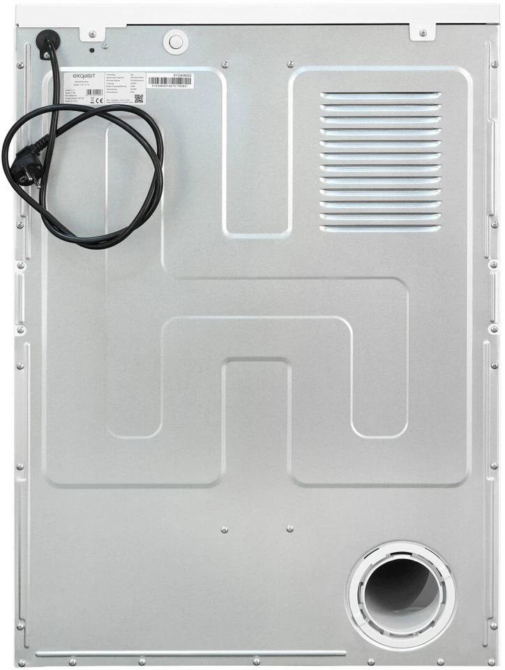 Exquisit TAE70-70 Wäschetrockner Trockner Ablufttrockner 7 kg 15 Programme G - Bild 4 von 4