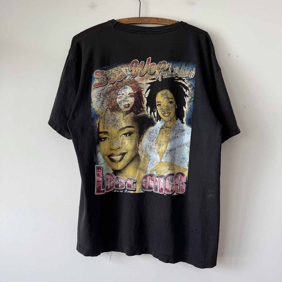 VTG LAURYN HILL Doo Wop (That Thing) Lost Ones Tee XL Rap