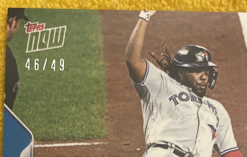 2022 Topps NOW #672 ⚾️ Vladimir Guerrero Jr ⚾️ Toronto Blue Jays ⚾️ BLUE 46/49 - Picture 2 of 7