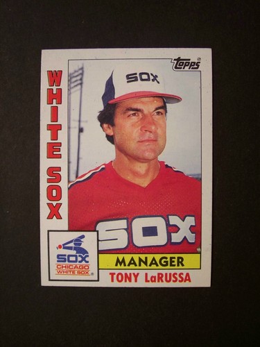 1984 Topps Baseball #591 Tony LaRUSSA (Chicago White Sox) - MT! WOW! L@@K!