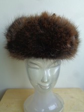BRAND NEW BROWN BEAVER FUR RUSSIAN STYLE HAT MEN MAN WOMEN WOMAN SZ ALL