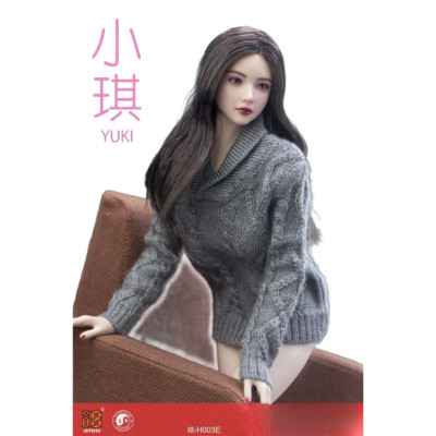 I8Toys 1/6 I8-H003E Yuki Beauty Girl Head Model For 12in Female TBL Figure Body