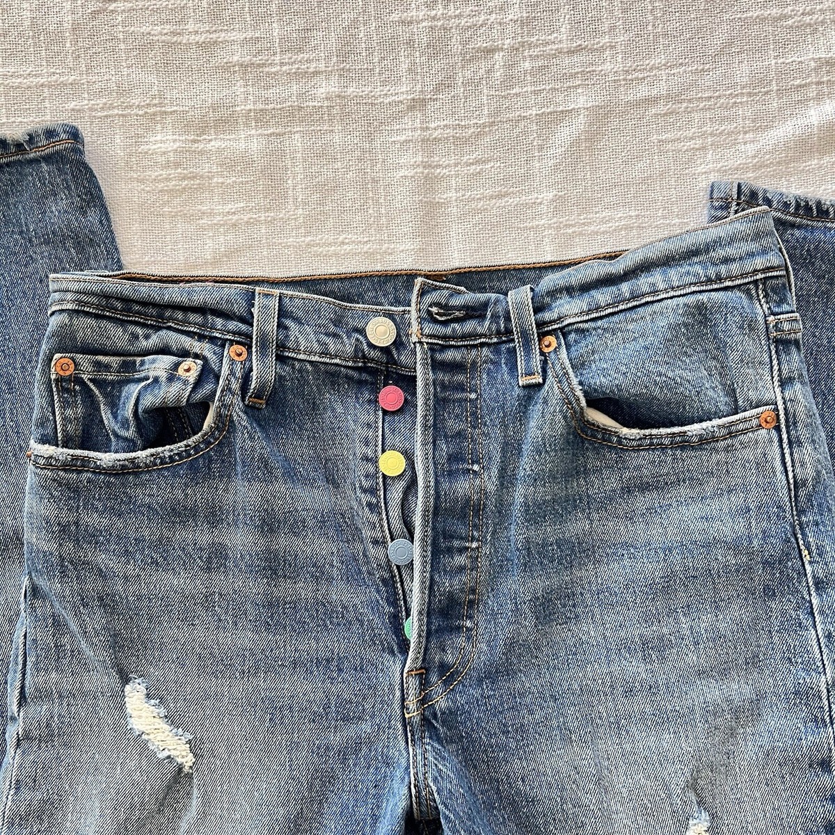 リーバイス Levi's 501 Made In USA（HEXICO） LEVI'S VINTAGE CLOTHING 501ZXX 1960 Red Selvedge LE Hidden