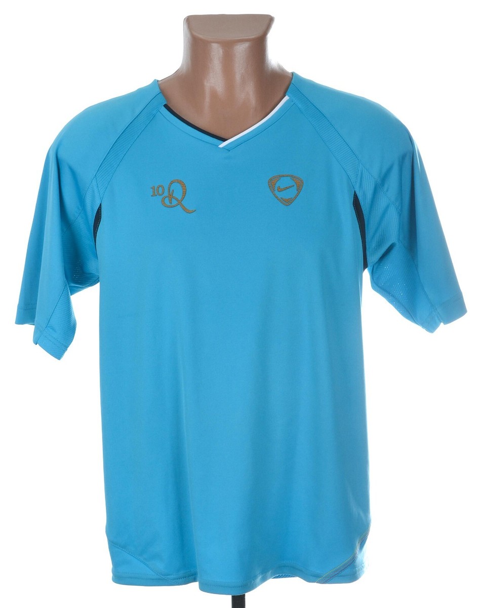 NIKE RONALDINHO R10 2008/2009 BLUE FOOTBALL SHIRT JERSEY NIKE SIZE