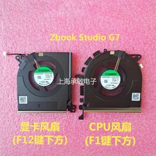Original Cpu Gpu Cooling Fan DC5V 2.25W For HP Zbook Studio G7