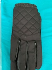 ISOTONER SIGNATURE Gloves Mens Medium Black Active Smart Touch Thermaflex