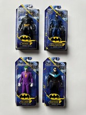 DC BAT-TECH / ACTION FIGURE 4pk [NEW IN BOX!] - Batman (x2), Nightwing, Joker