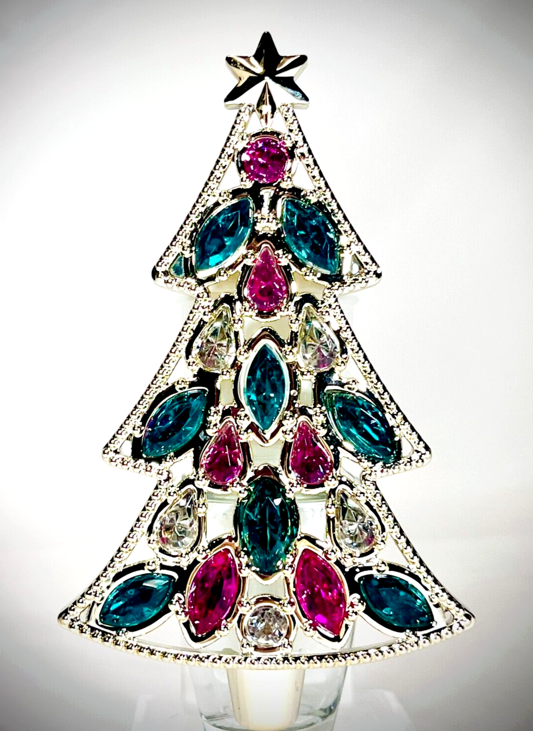 New Gem Christmas Tree Wallflower Diffuser Nightlight Bath & Body Works Plug In-image