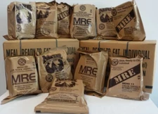 MRE APack Ready To Eat - Case of 12 Meals B Case. Inspection 01/2025