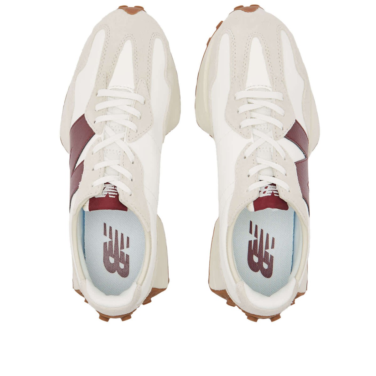 ★New Balance★ NBPDFS180R WS327KA RED NBPDFS180R_20 New Balance WS327KA MoonbeamBurgundy Red nb ws 327 white