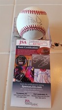 IAN DESMOND signed OML baseball JSA COA ROCKIES