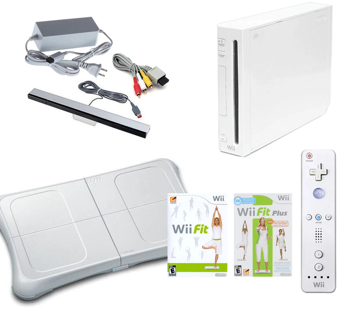 Wii Console Wii Fit Bundle for sale - eBay