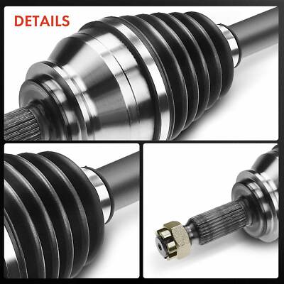 Front Left CV Axle Assembly for Mitsubishi Outlander 2007-2013 V6