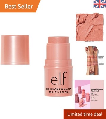 E.l.f. Monochromatic Multi Stick - Glitzernder Pfirsich für Augen, Lippen & Wangen