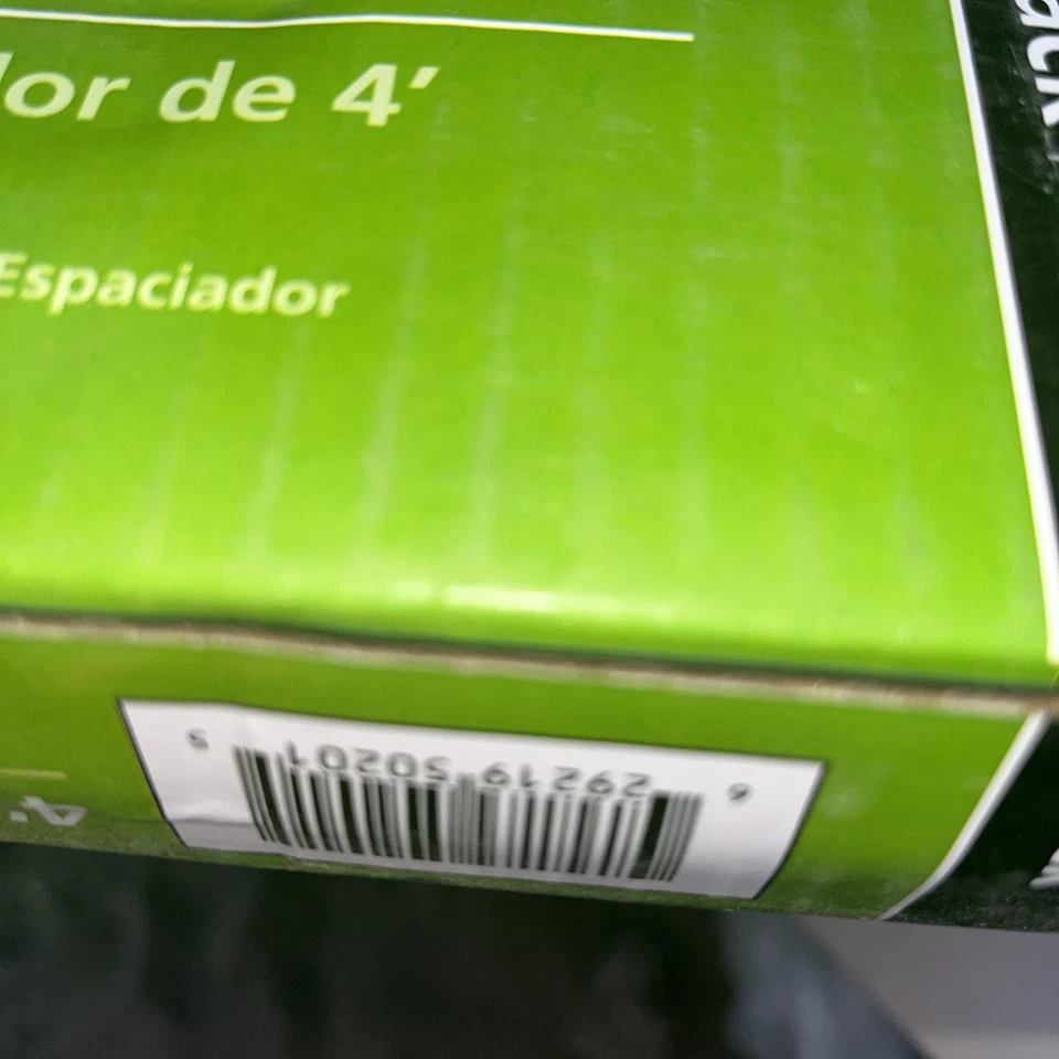 Kit de piquete ancho y espaciador de barandilla de cubierta de aluminio de 4 pies en negro mate para 36 pulgadas Foto 2 de 3