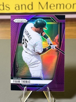 2025 Panini Prizm - Frank Thomas, Frank Thomas #218 Purple Prizm /149
