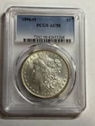 1896 O Morgan Silver Dollar $1 PCGS AU58 Bright White Tough Date Looks UNC