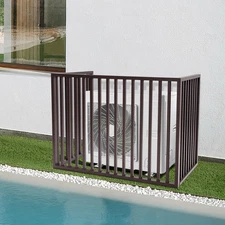 Protective Fence Cover for Air Conditioner Outdoor Units, Privacy Screen for A/C