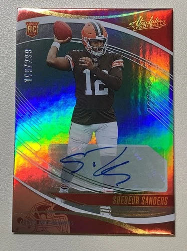 2025 Panini Absolute Shedeur Sanders Base (RAW)