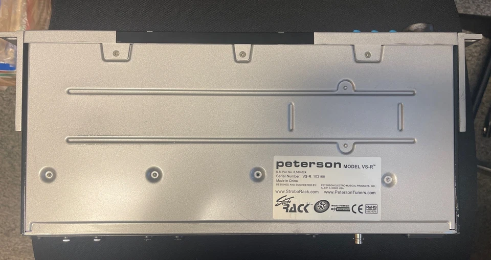 Sintonizador estroboscópico Peterson Stroborack Series VS-R Foto 3 de 4