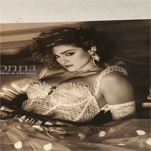 Madonna Like a Virgin LP Vinyl Pop 12" 33 RPM Sire Records 1980s