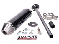 EndschalldäMpfer Giannelli Carbon FüR Derbi GPR 50 Nude, Racing 50, Aprilia RS 5