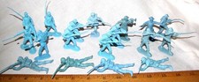 Marx Civil War playset union troops 18 54mm blue toy soldiers