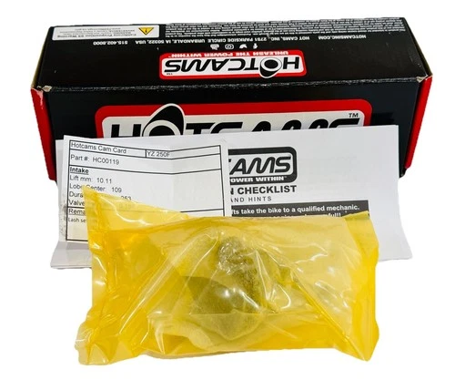 Hot Cams HC00119 Intake Camshaft For 2019-20 Yamaha YZ 250 F, 2020-21 YZ 250 FX - product listing photo