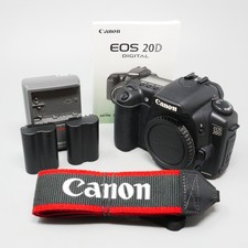 Canon EOS 20D 8.2 MP Digital SLR Camera - Black