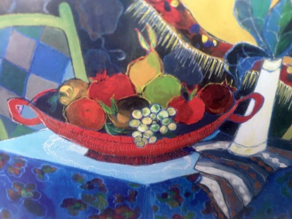 Seriolitografía enmarcada Itzchak Tarkay "Demasiado frío en casa" 2013 con certificado de autenticidad Foto 4 de 4