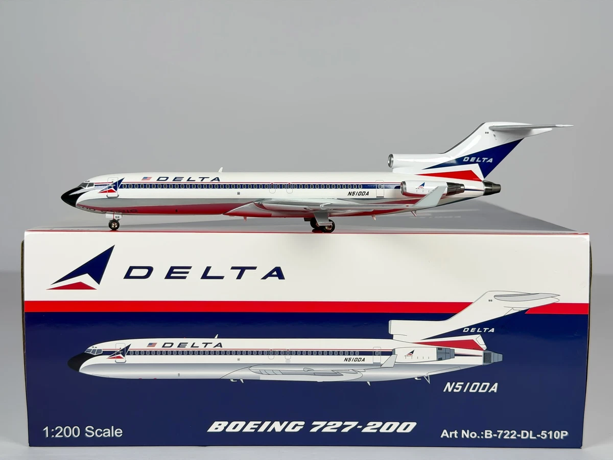 あ*て様 Boeing 727-46 1/200スケール Boeing 727 Boeing Contemporary Diecast Aircraft & Spacecraft 1:200
