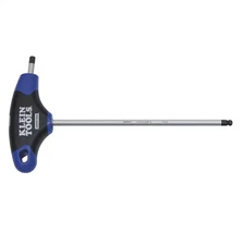 Klein Tools JTH6M5BE 5 mm Ball-End Hex Key, Journeyman™ T-Handle, 6-Inch