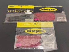 deps kincoo air worm 4.8 inch clear red black 326999