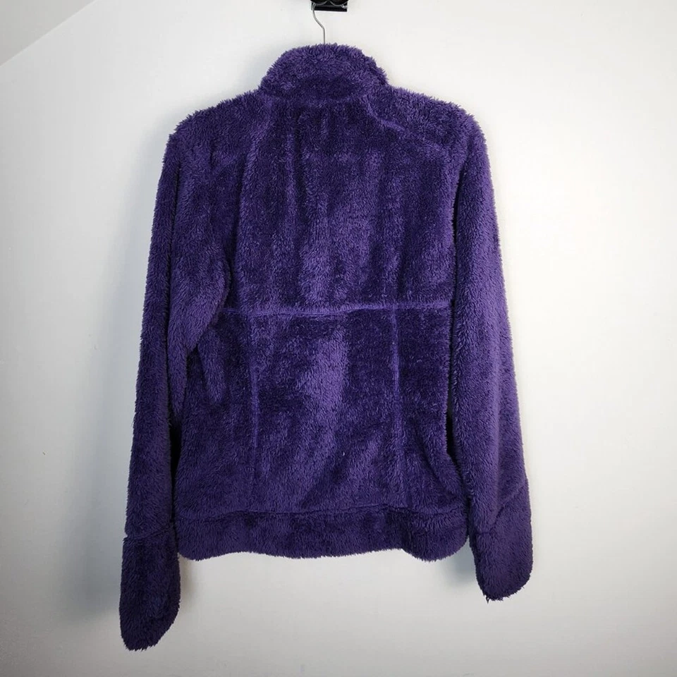 Burton Dry Ride классный вкусы фиолетовый пушистый куртка размер большой молнии спереди зима - Изображение 4 из 4