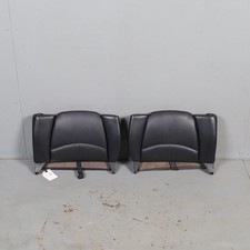 1995-1998 Porsche 911 993 Coupe Rear Seat Backrest Pair Black Oem Leather 1995-1998 Porsche 911 993 Coupe Rear Seat Backrest Pair Black Oem Leather