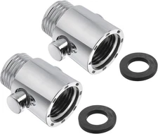 uxcell Water Flow Control Valve, 1 PCS G1/2 Universal Size G1/2, Silver 