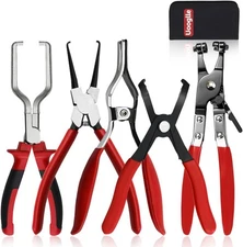 5Pcs Fuel Line Pliers Set, Disconnect Pliers,Fuel Filter Caliper,... 