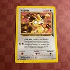 Pokemon TCG Card 2000 Team Rocket Meowth 62/82 Vintage Goodness Never In Play