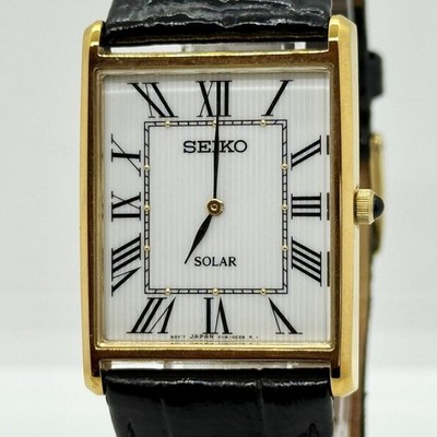 Seiko Solar White Men's Watch - SUP880 for sale online | eBay