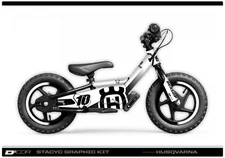 Dcor Husqvarna Stacyc Graphics Kit for 16in. Brushless Motorcycle 10-80-206B