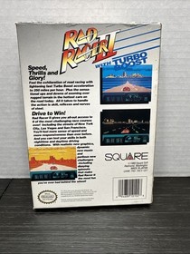 Rad Racer II 2 (Nintendo, NES 1990) In Box No Manual