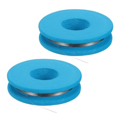 2pcs 36 AWG 16ft Nichrome Wire Cr20Ni80 Heating Resistance Wire Blue
