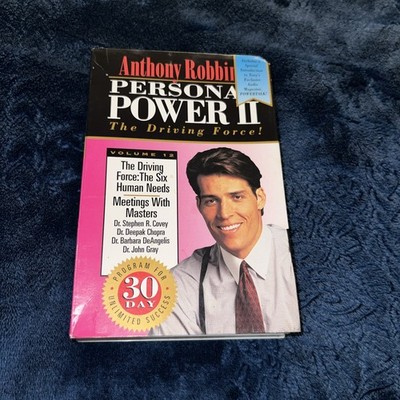 The Driving Force: The Six Human Needs (Anthony Robbins' Personal Power II, Th..