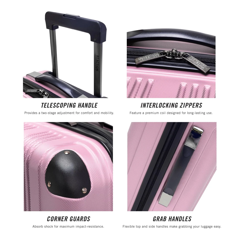 Equipaje rígido ligero Out of Bounds 4 ruedas giratorio, rubor, 28 pulgadas C... Foto 2 de 4