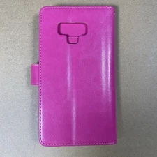 For Samsung Galaxy NOTE 9/ Note9 Double Wallet Leather Card Holder Case Cover