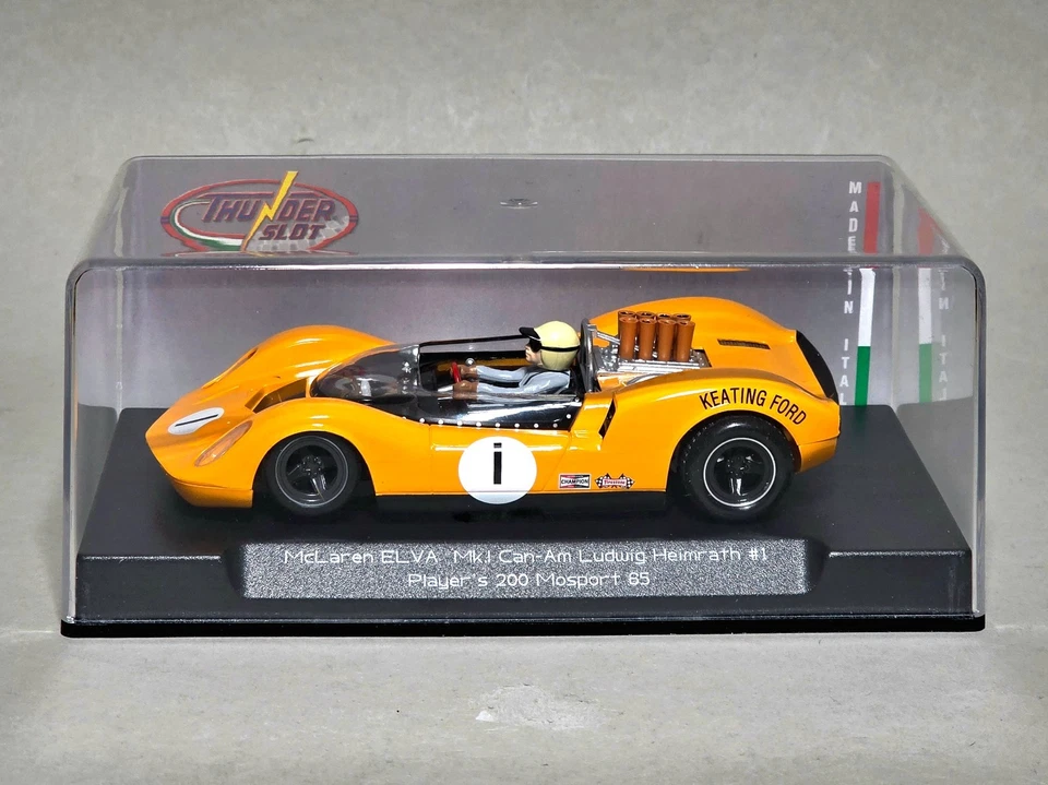 Thunderslot McLaren ELVA MkI, Nr.1, 1965 CA00407 -neu & OVP-