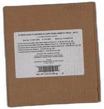 *2025-12-21* Starbucks K-cup Coffee Pods, Naturally Flavored Coffee Variety Pack