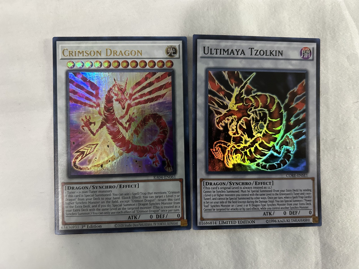 10-CARD ULTIMATE SIGNER DRAGON SET STARDUST ARCHFIEND BLACK ROSE